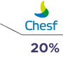 Logo da Chesf representando 20% dos acionistas